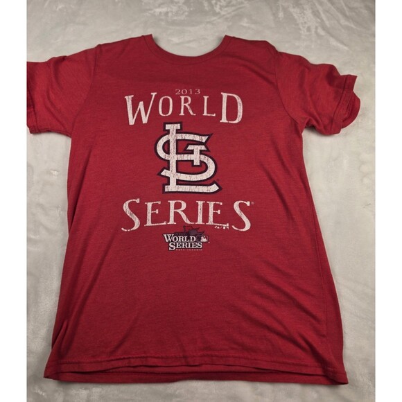Majestic‎ 2013 St Louis Cardinals Size M World Series T-Shirt - Picture 1 of 6